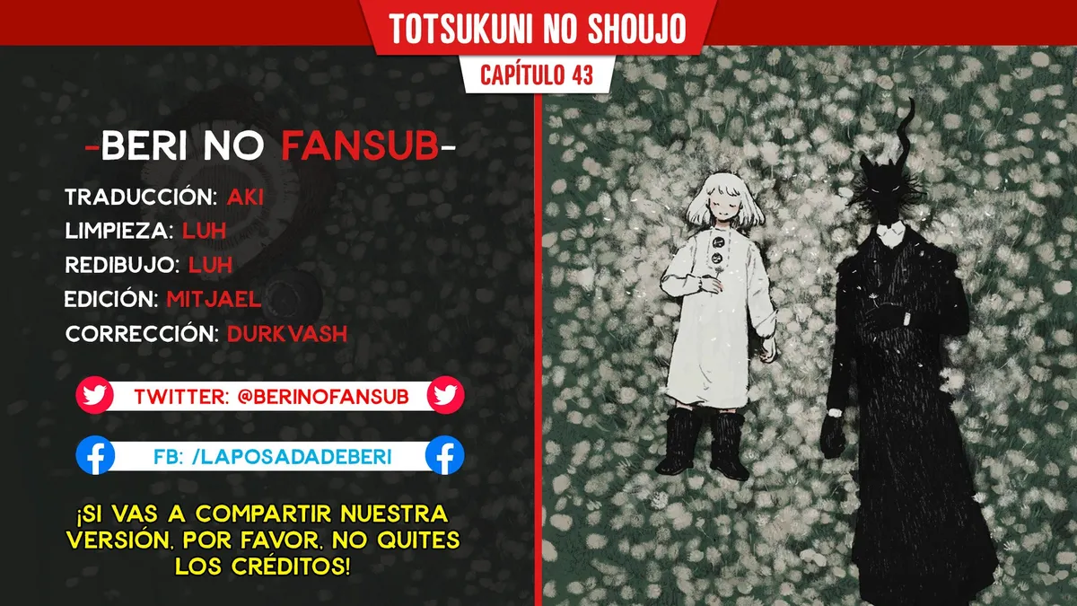 Totsukuni No Shoujo Capítulo 43 en Línea - página 1