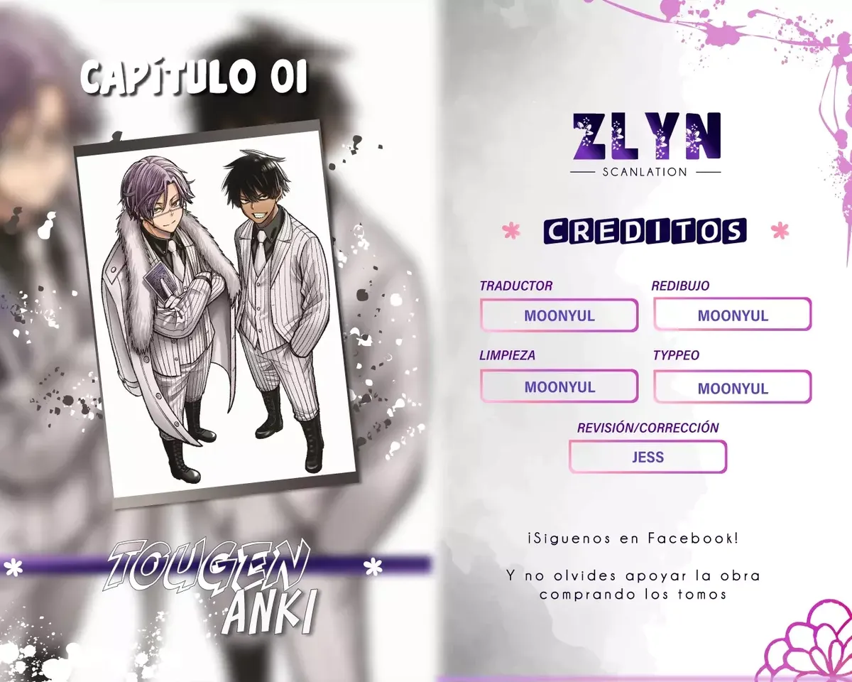 Tougen Anki Gaiden - Rapsodia de la Luna y Flores de Cerezo Capítulo 1 en Línea - página 1