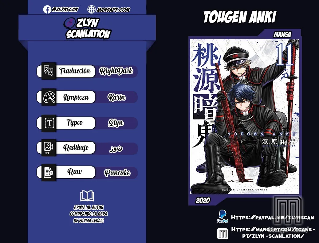 Tougen Anki Capítulo 107 en Línea - página 1