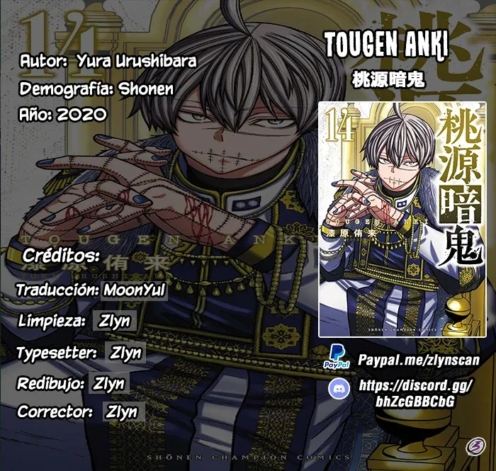 Tougen Anki Capítulo 134 en Línea - página 1