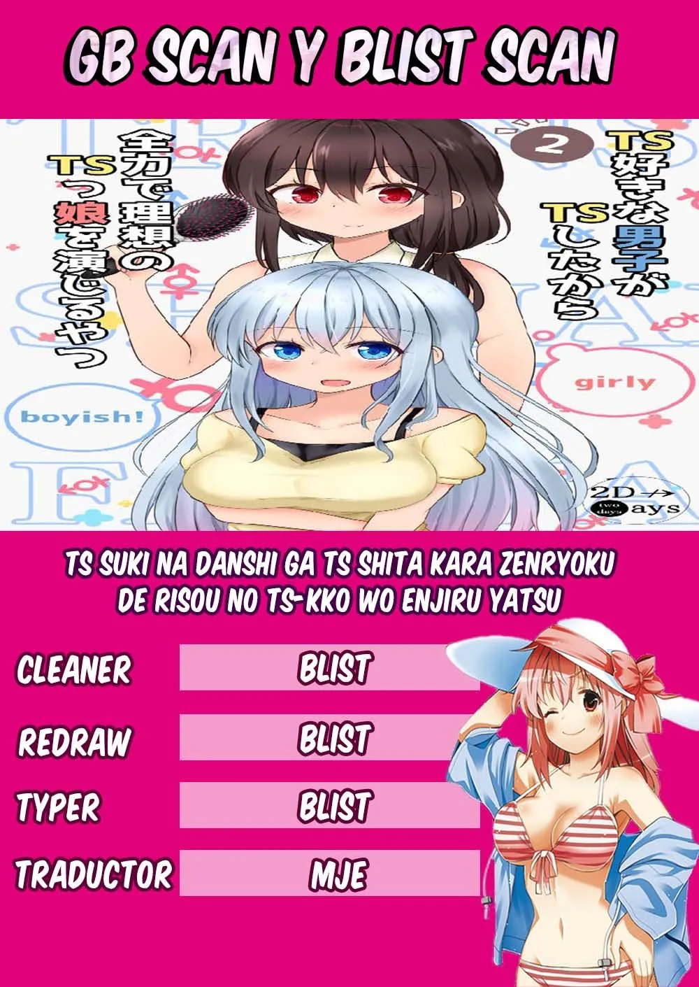 TS suki na danshi ga TS shita kara zenryoku de risou no TS-kko wo enjiru yatsu Capítulo 32 en Línea - página 1