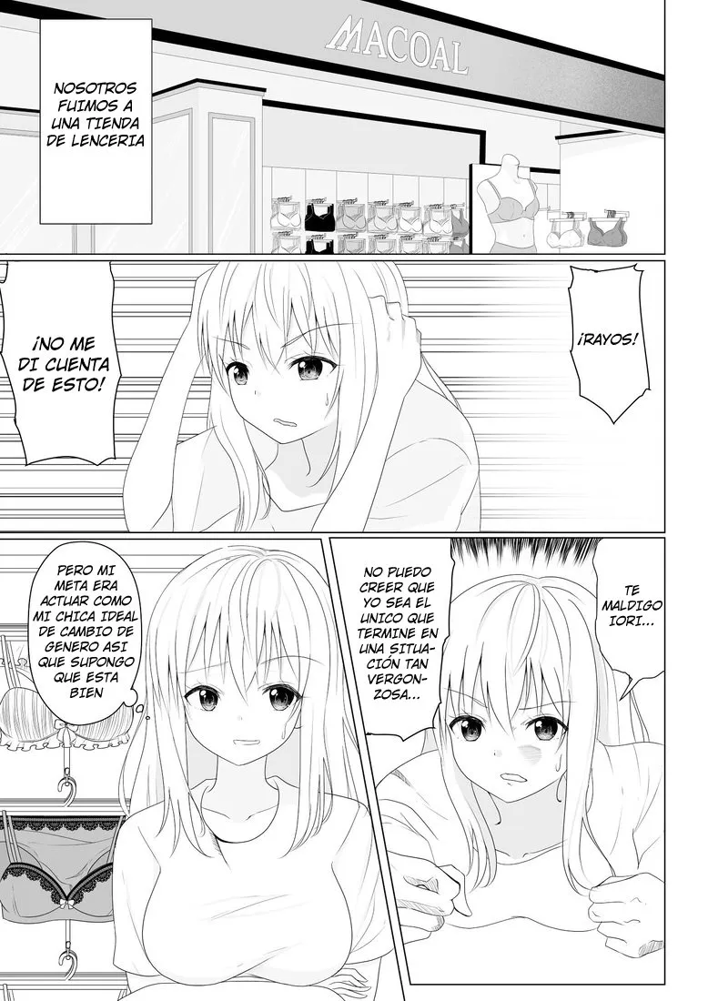 TS suki na danshi ga TS shita kara zenryoku de risou no TS-kko wo enjiru yatsu Capítulo 4 en Línea - página 1