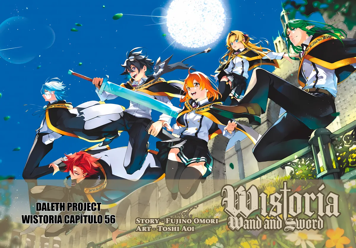 Tsue to Tsurugi no Wistoria Capítulo 56 en Línea - página 1