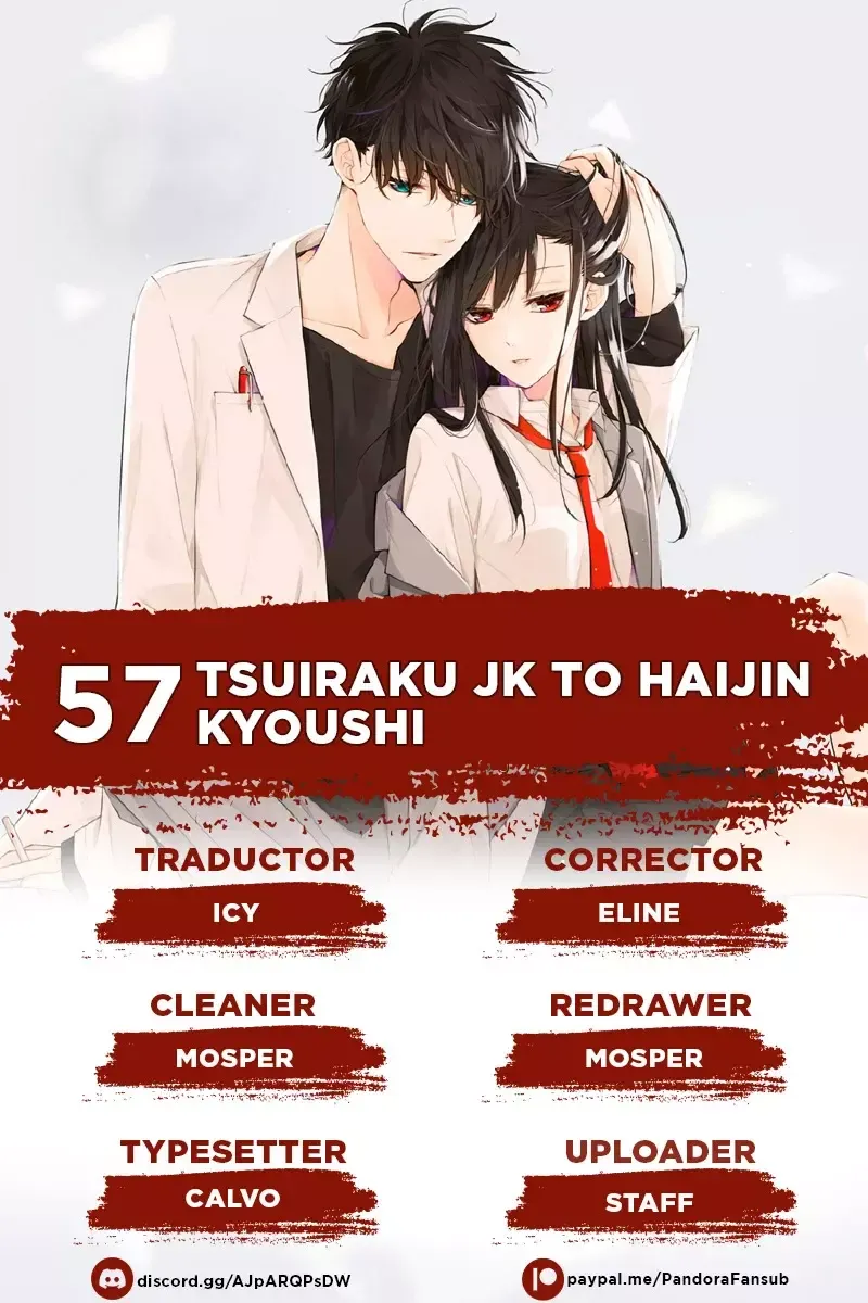 Tsuiraku JK to Haijin Kyoushi Capítulo 57 en Línea - página 1