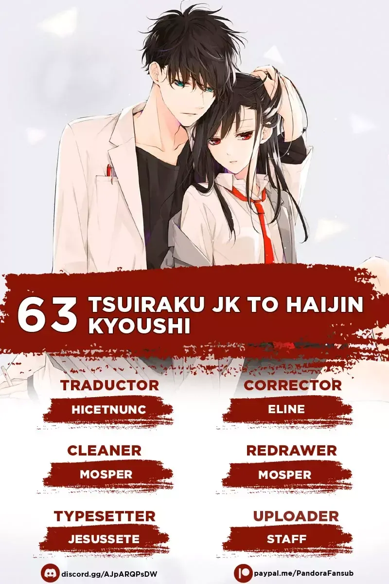 Tsuiraku JK to Haijin Kyoushi Capítulo 63 en Línea - página 1