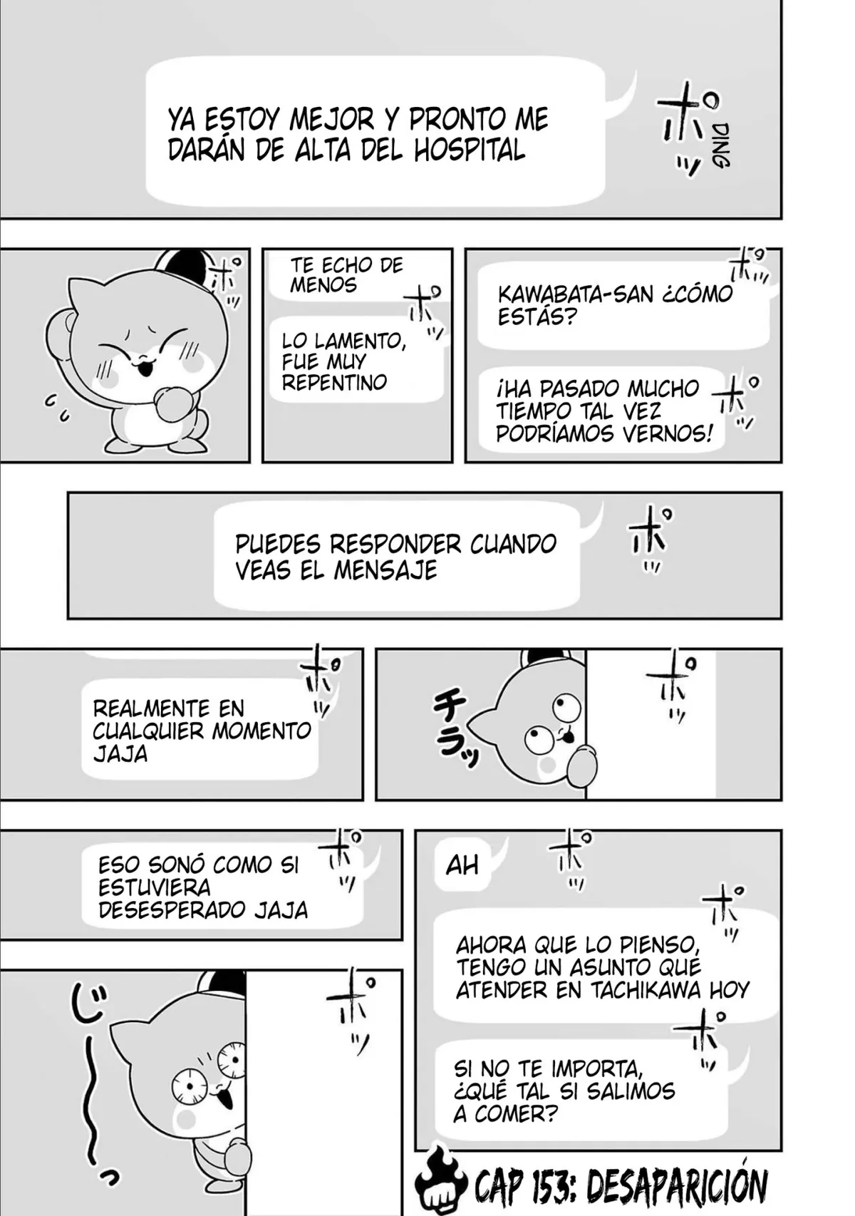 TSUYOSHI Capítulo 153 en Línea - página 1