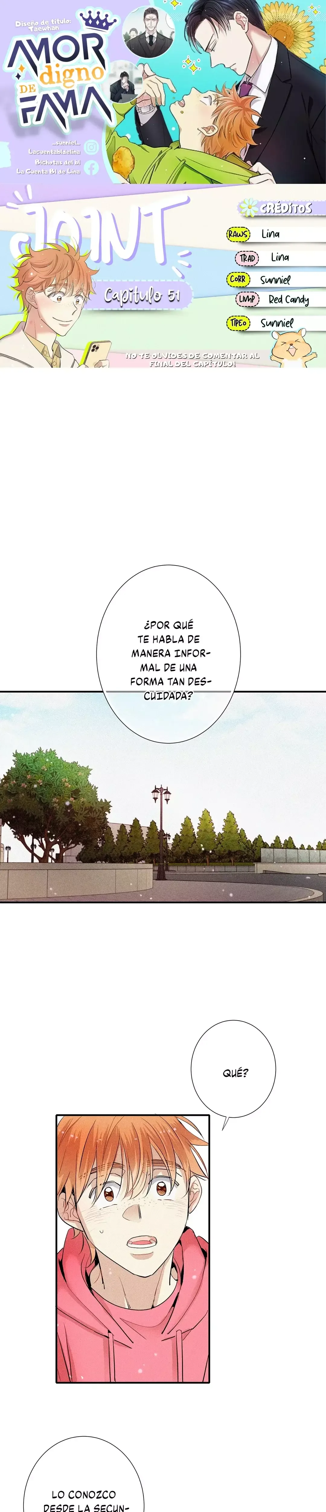 Un Amor digno de Fama Capítulo 51 en Línea - página 1