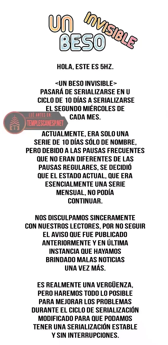 Un Beso Invisible Capítulo 9.5 en Línea - página 1