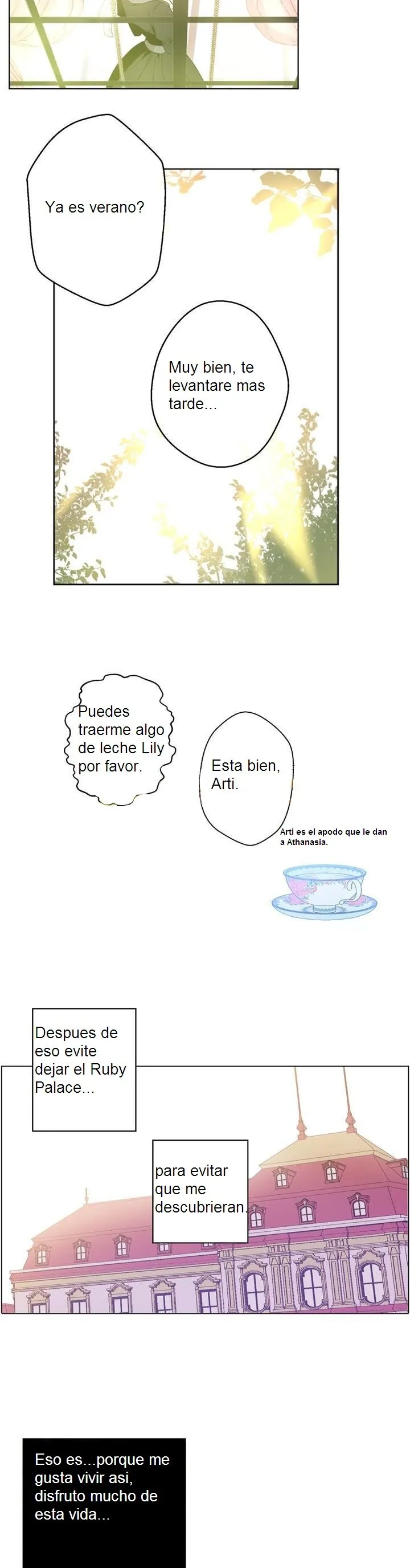 Un día me convertí en una princesa Capítulo 5 en Línea - página 19