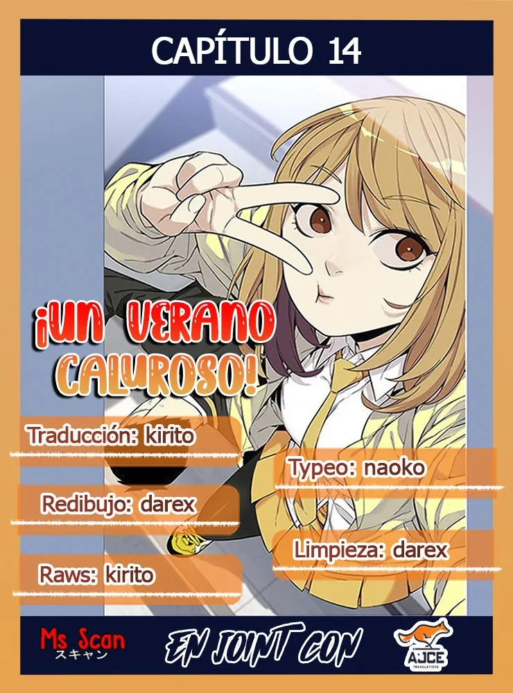 ¡Un Verano Caluroso! Capítulo 14 en Línea - página 1