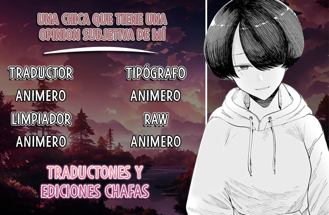 Una chica que tiene una opinion subjetiva de mi Capítulo 5 en Línea - página 1
