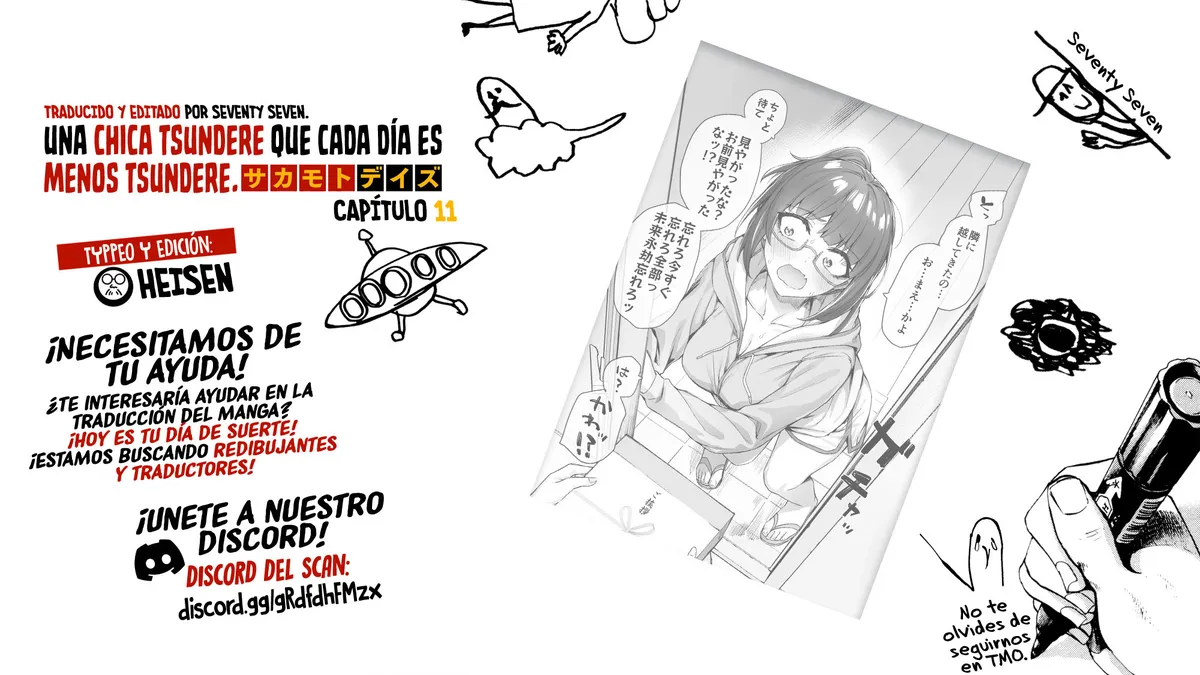 Una chica Tsundere que cada día es menos Tsun. Capítulo 11 en Línea - página 1