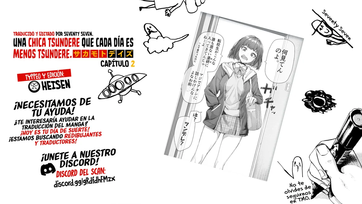 Una chica Tsundere que cada día es menos Tsun. Capítulo 2 en Línea - página 1