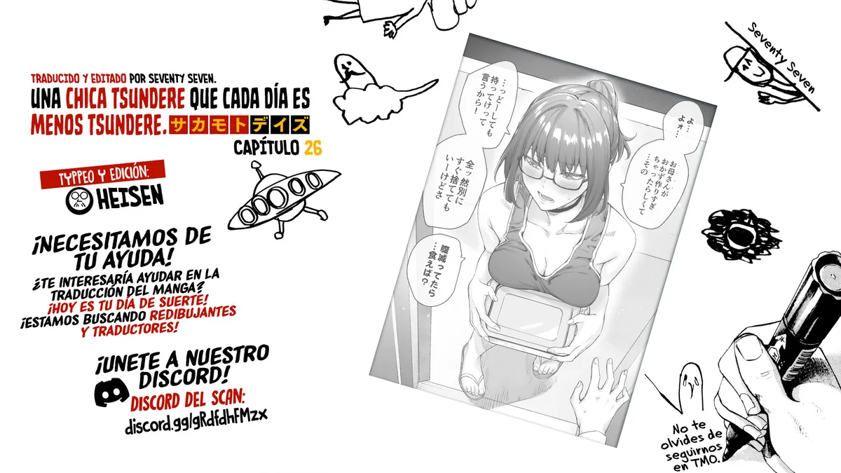 Una chica Tsundere que cada día es menos Tsun. Capítulo 26 en Línea - página 1