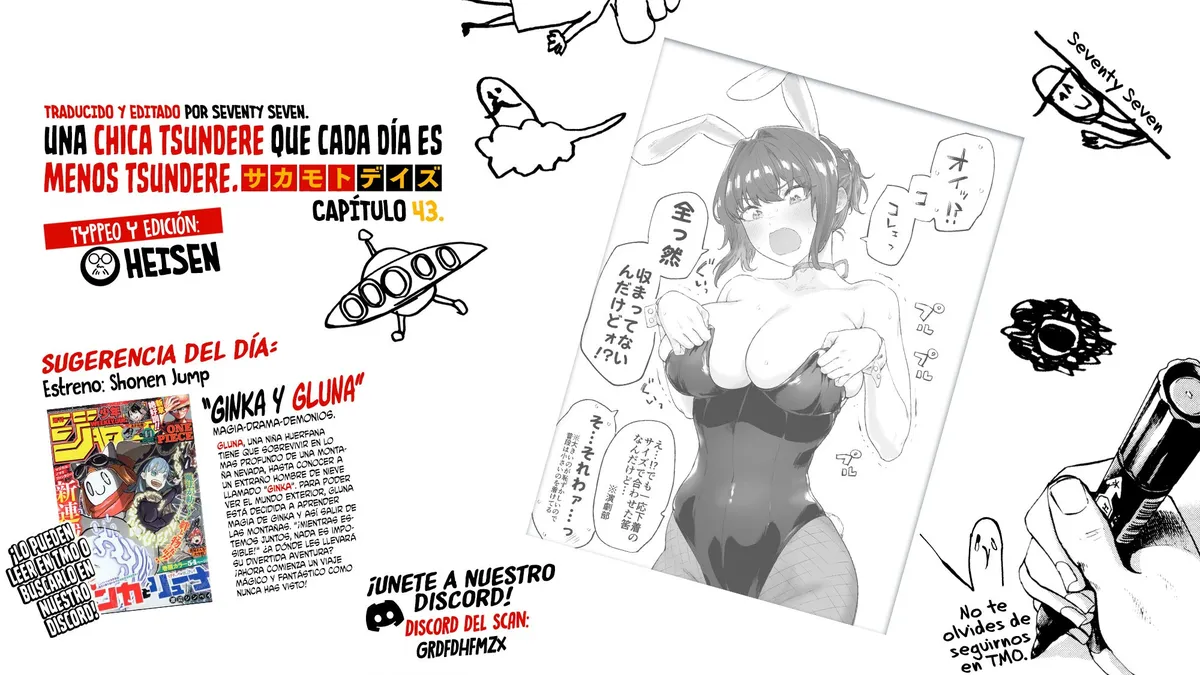 Una chica Tsundere que cada día es menos Tsun. Capítulo 43.5 en Línea - página 1