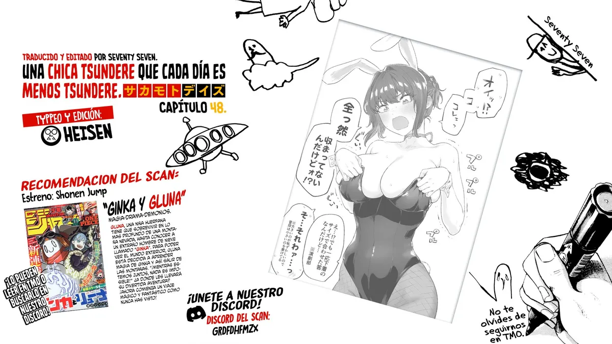 Una chica Tsundere que cada día es menos Tsun. Capítulo 48 en Línea - página 1