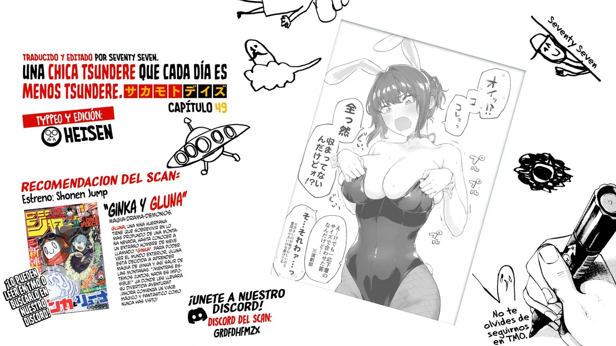 Una chica Tsundere que cada día es menos Tsun. Capítulo 49 en Línea - página 1