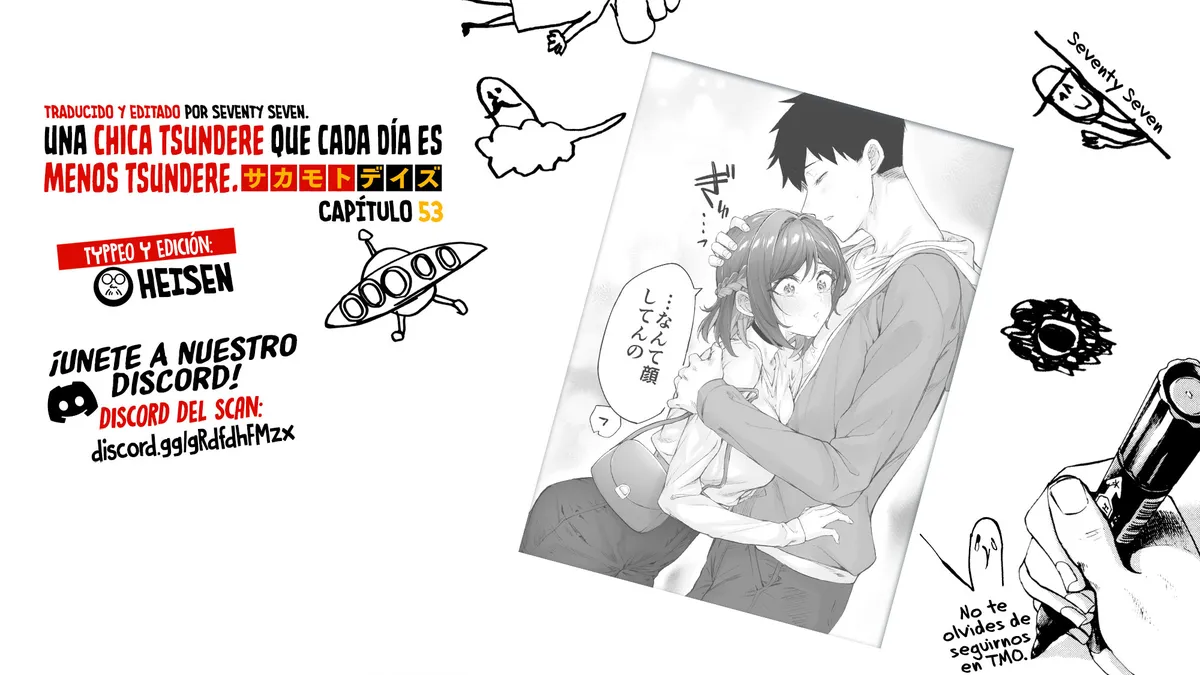 Una chica Tsundere que cada día es menos Tsun. Capítulo 53 en Línea - página 1