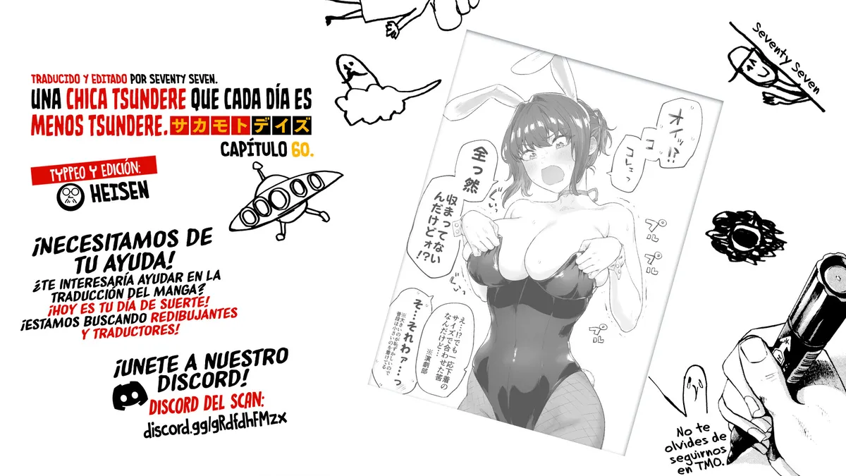 Una chica Tsundere que cada día es menos Tsun. Capítulo 60 en Línea - página 1