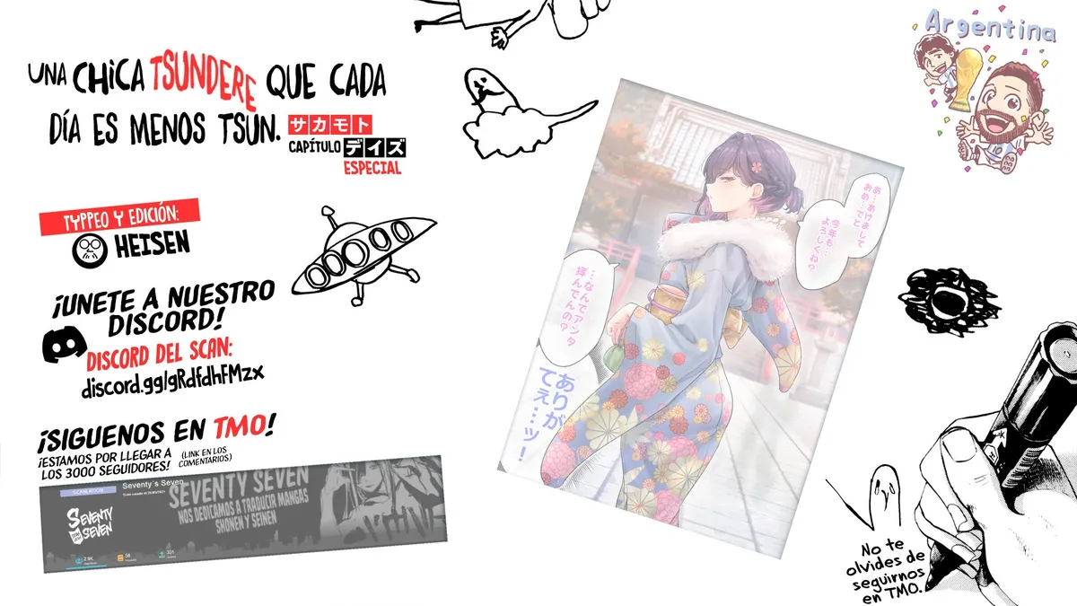 Una chica Tsundere que cada día es menos Tsun. Capítulo 67.5 en Línea - página 1
