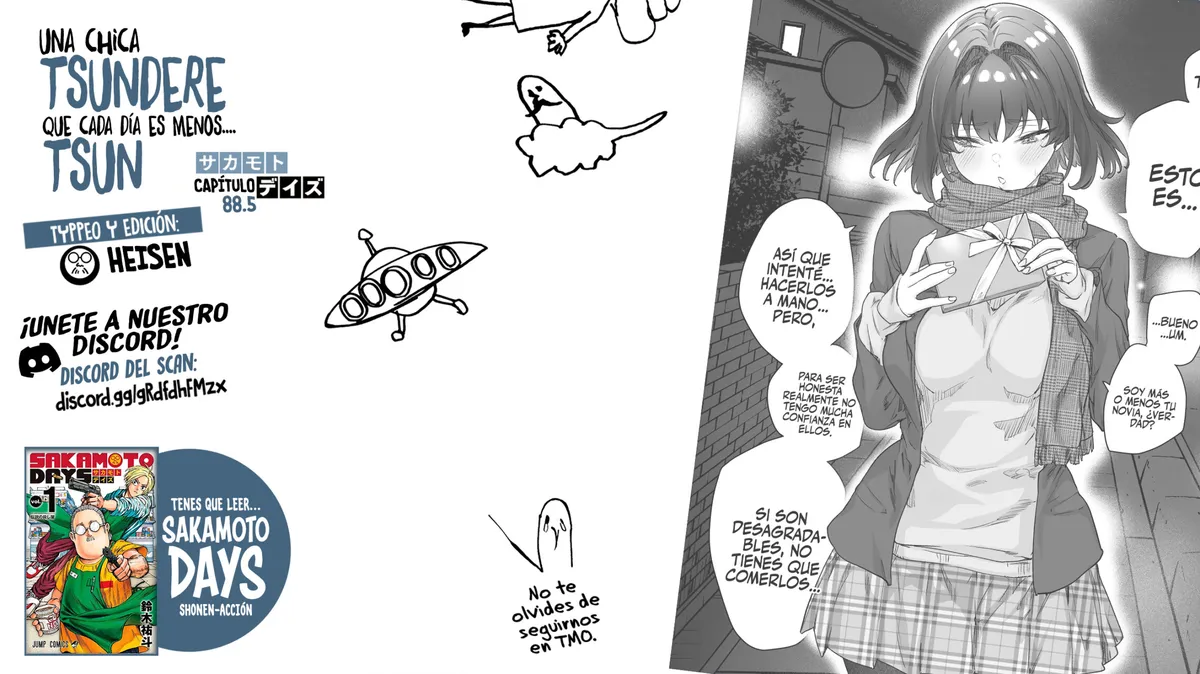 Una chica Tsundere que cada día es menos Tsun. Capítulo 88.5 en Línea - página 1