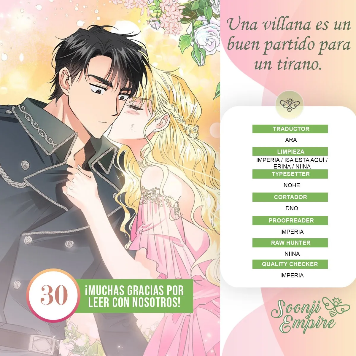 Una villana perfecta para un tirano Capítulo 30 en Línea - página 1