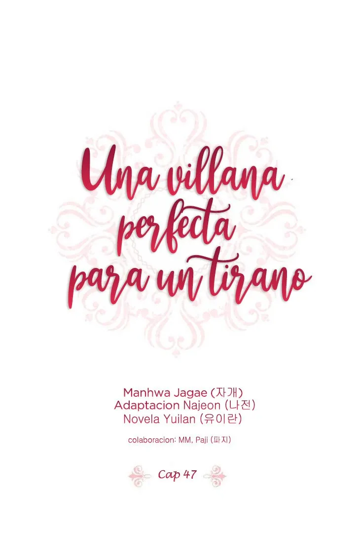 Una villana perfecta para un tirano Capítulo 47 en Línea - página 3