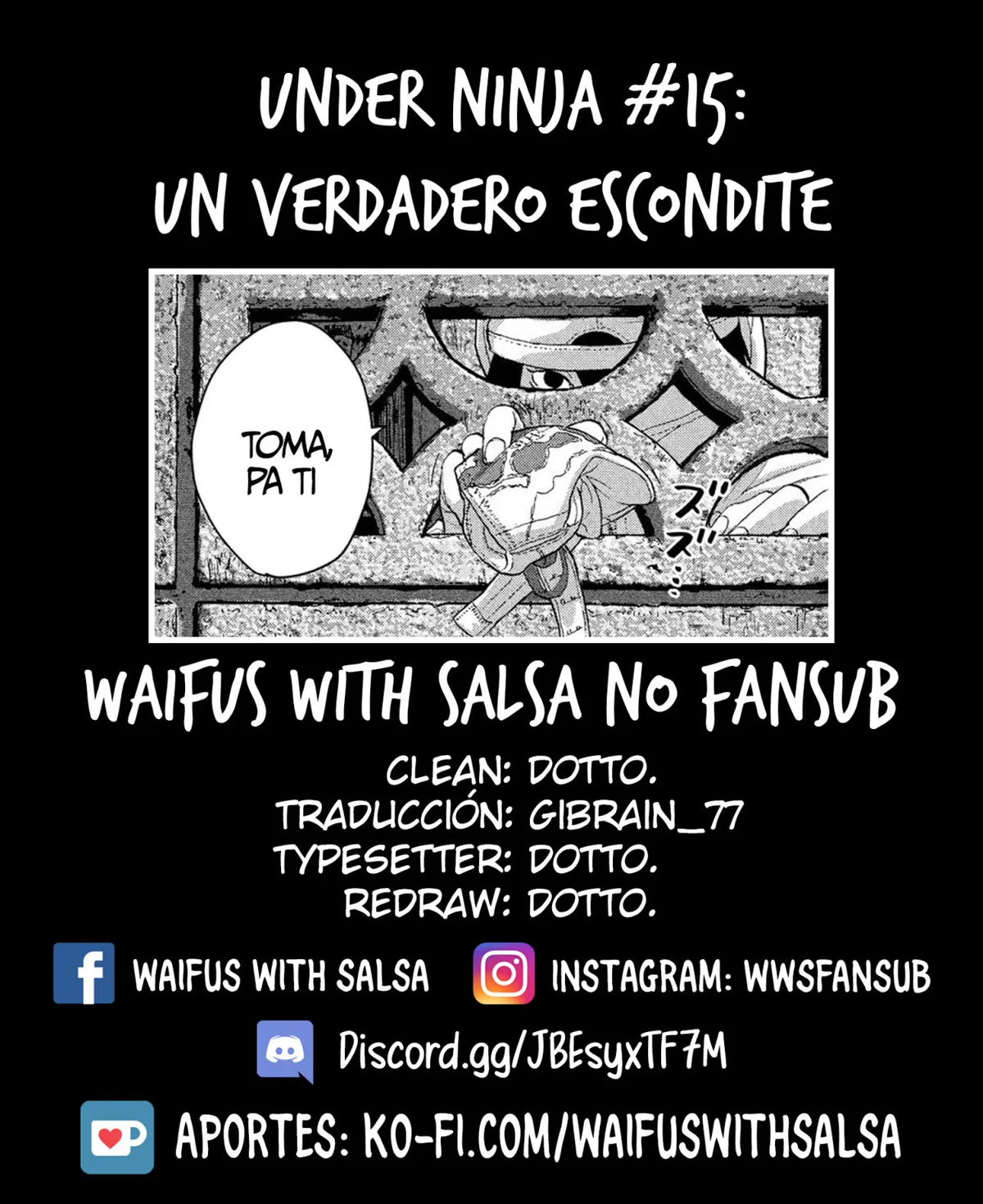 Under Ninja Capítulo 15 en Línea - página 1