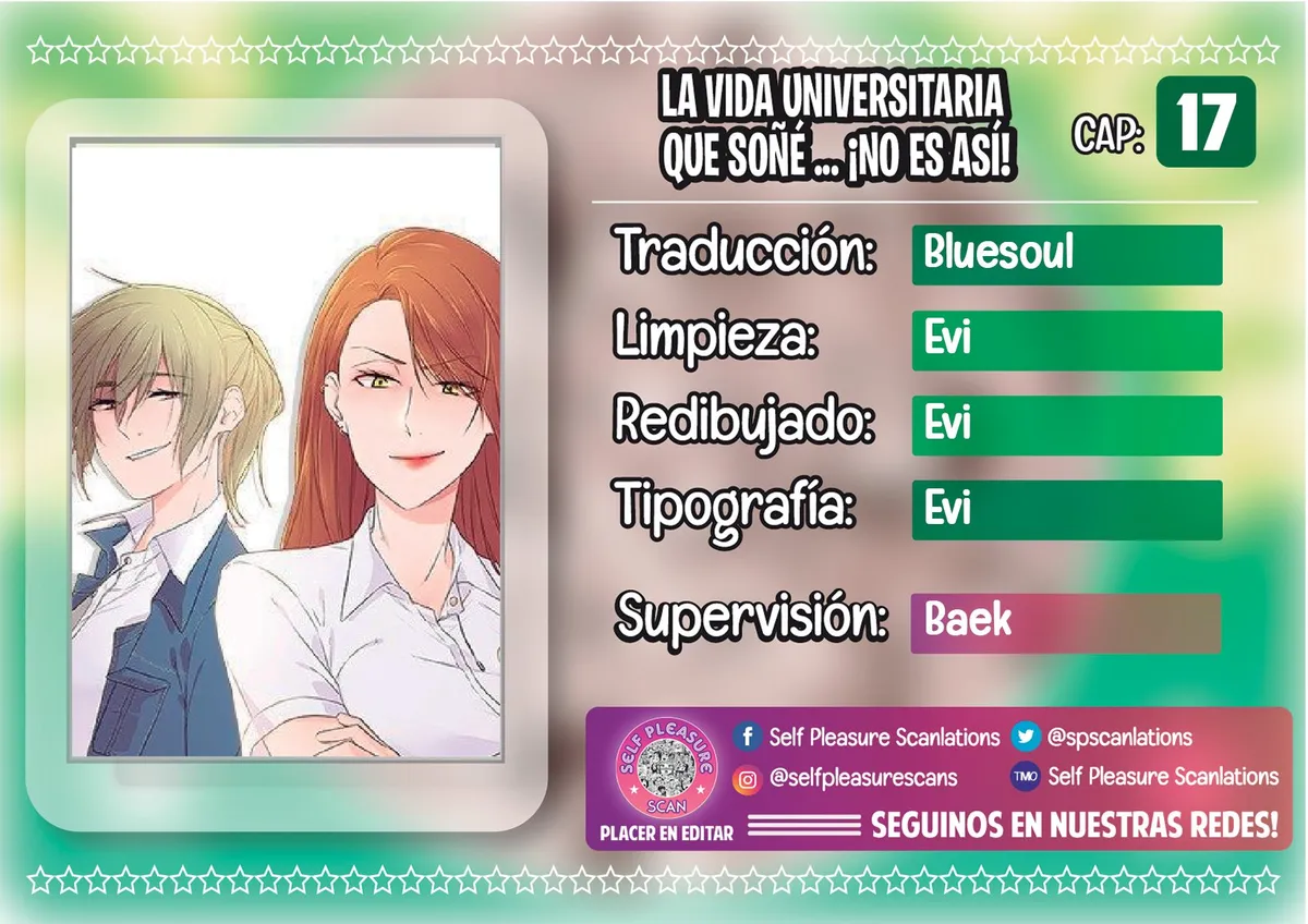 University life I dream of...It's not like this! Capítulo 17 en Línea - página 1