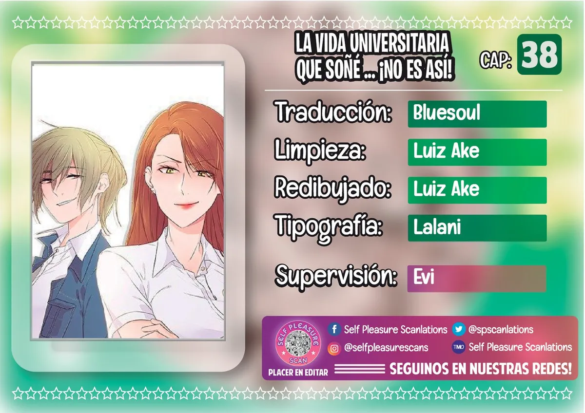 University life I dream of...It's not like this! Capítulo 38 en Línea - página 1