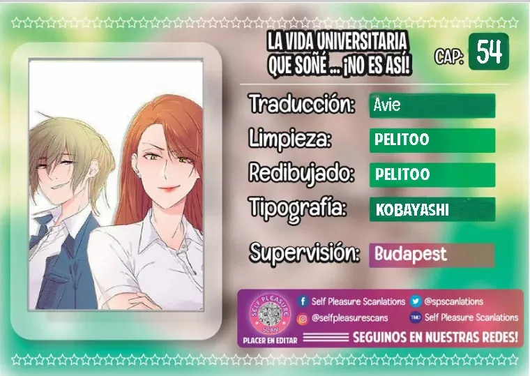University life I dream of...It's not like this! Capítulo 54 en Línea - página 1