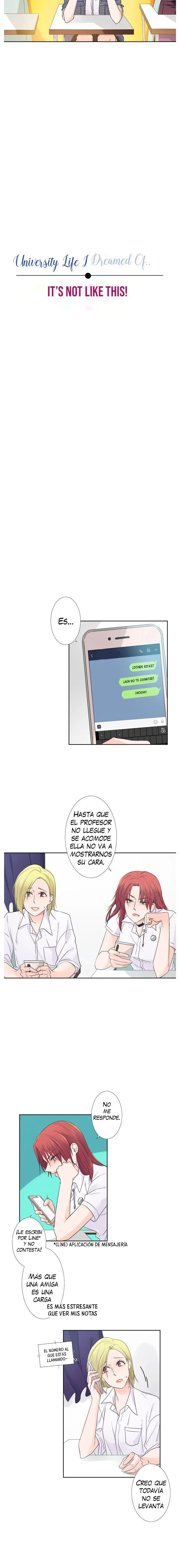 University life I dream of...It's not like this! Capítulo 6 en Línea - página 3