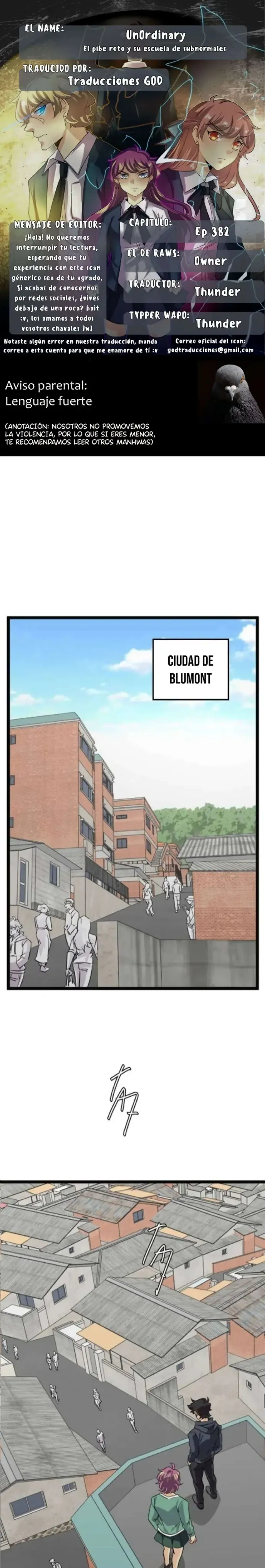 UnORDINARY Capítulo 382 en Línea - página 1