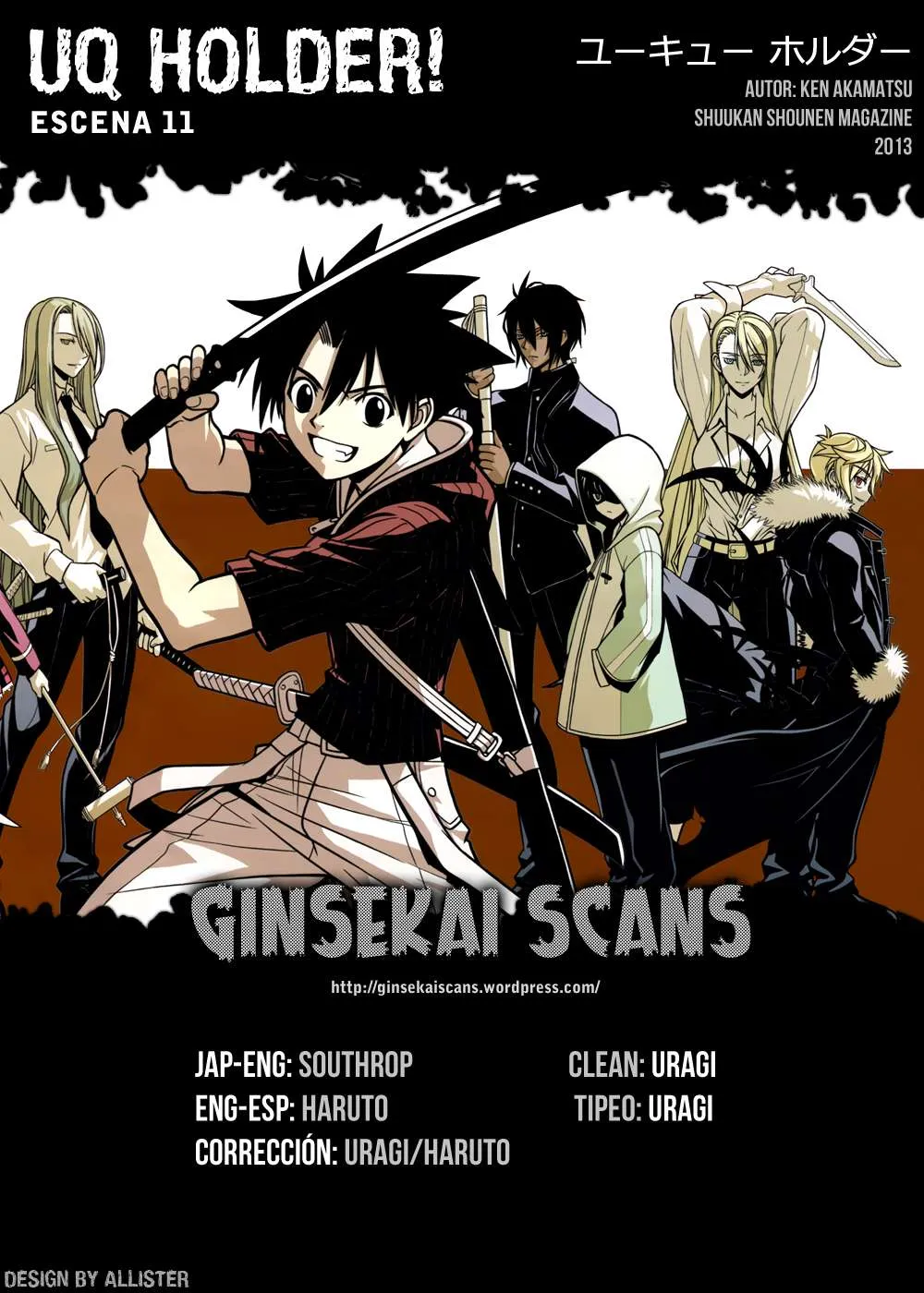 Uq Holder Capítulo 11 en Línea - página 1