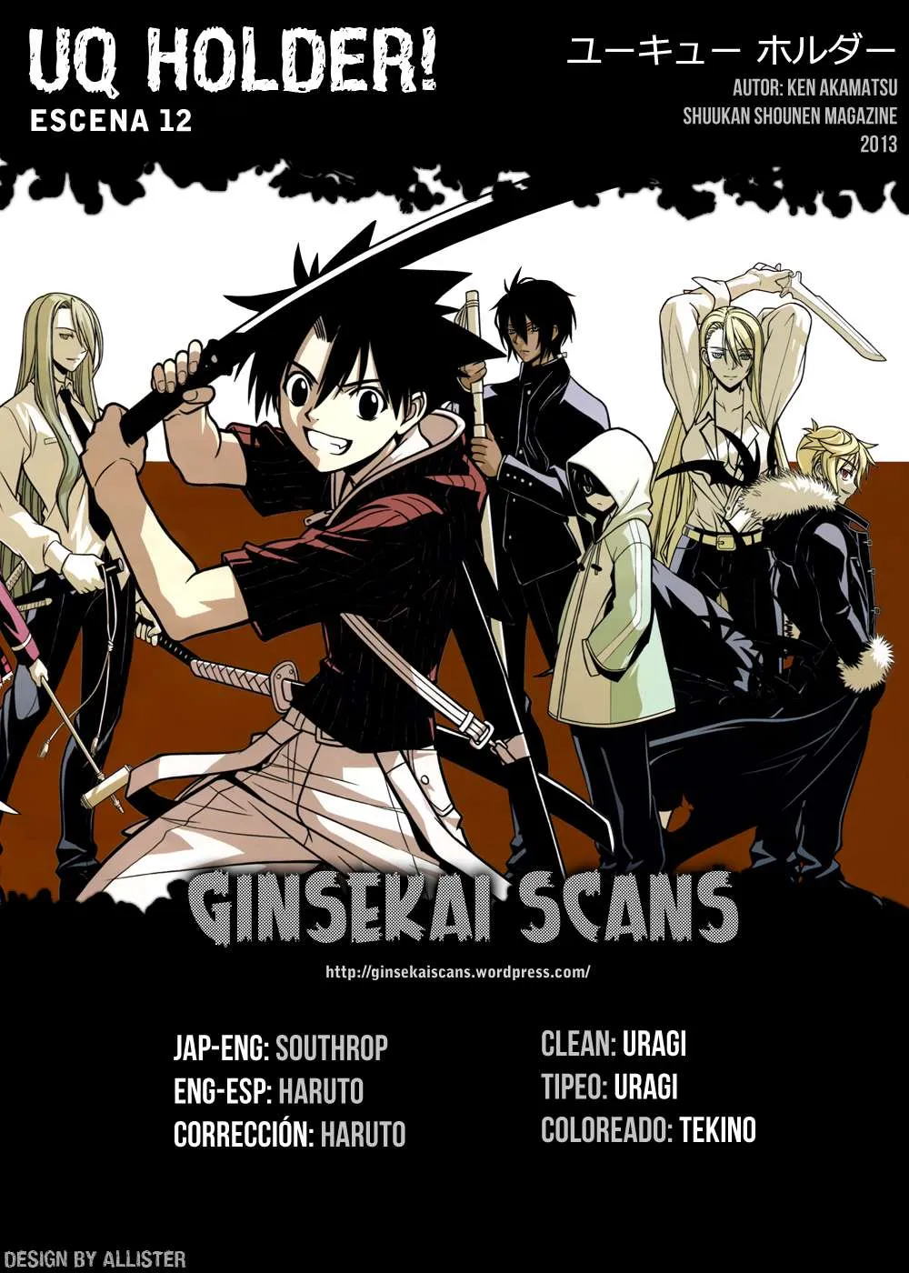 Uq Holder Capítulo 12 en Línea - página 1