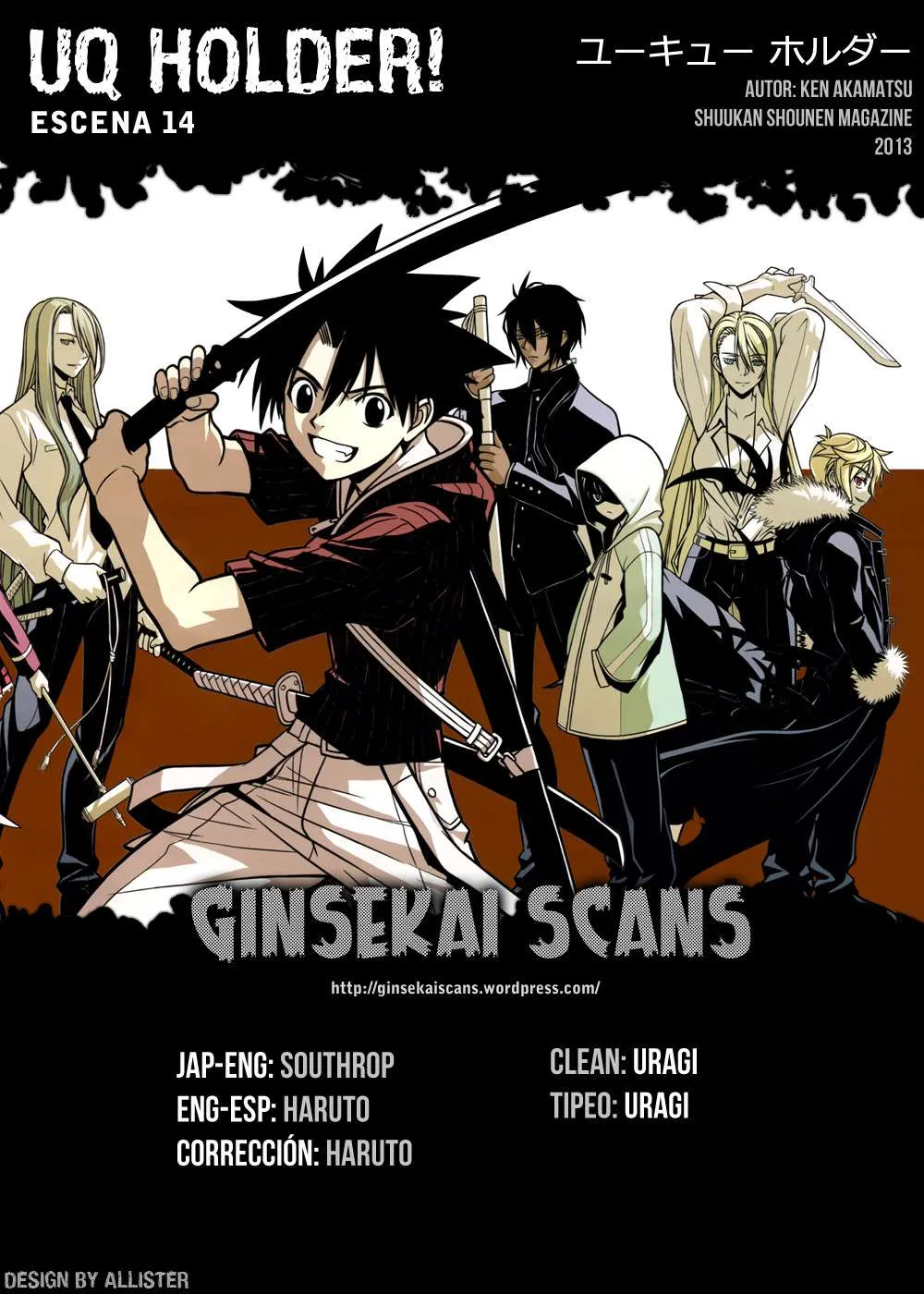 Uq Holder Capítulo 14 en Línea - página 1