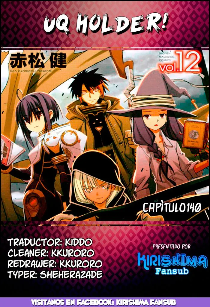 Uq Holder Capítulo 140 en Línea - página 1