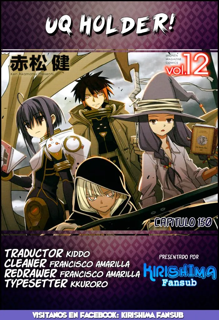 Uq Holder Capítulo 150 en Línea - página 1