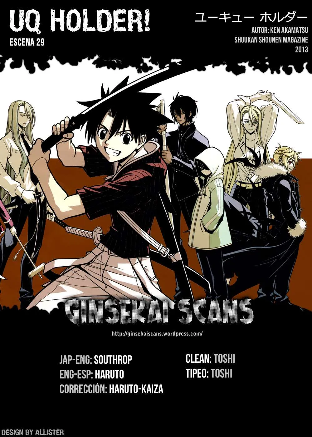Uq Holder Capítulo 31 en Línea - página 1