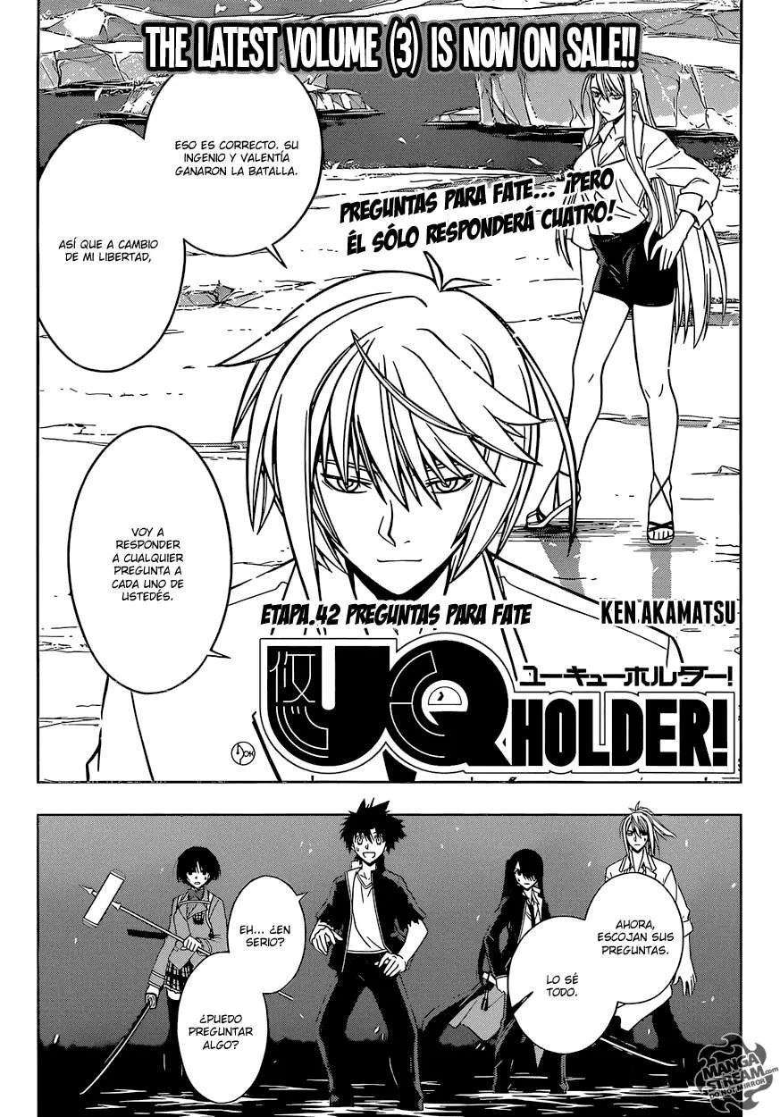 Uq Holder Capítulo 42 en Línea - página 1