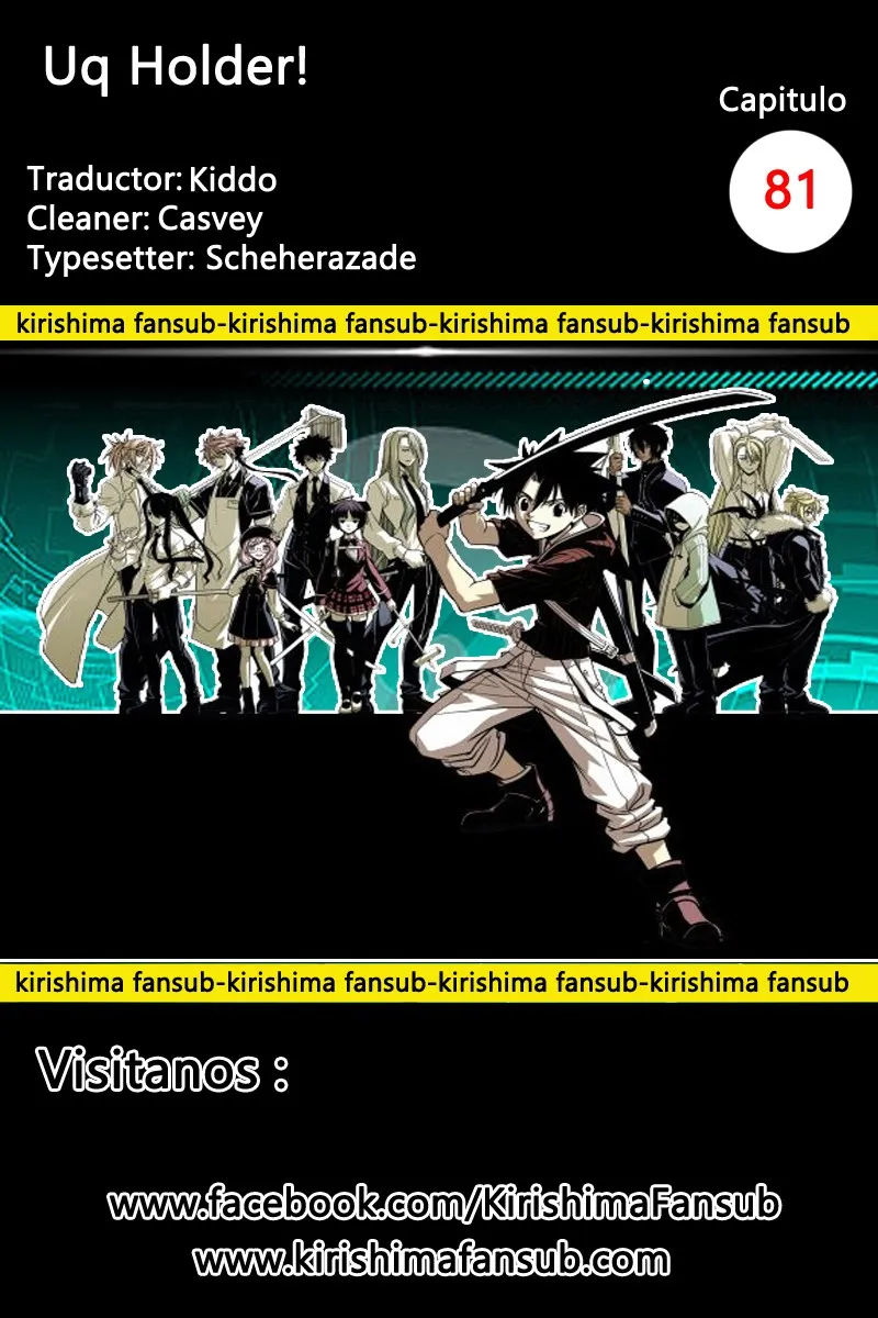 Uq Holder Capítulo 81 en Línea - página 1