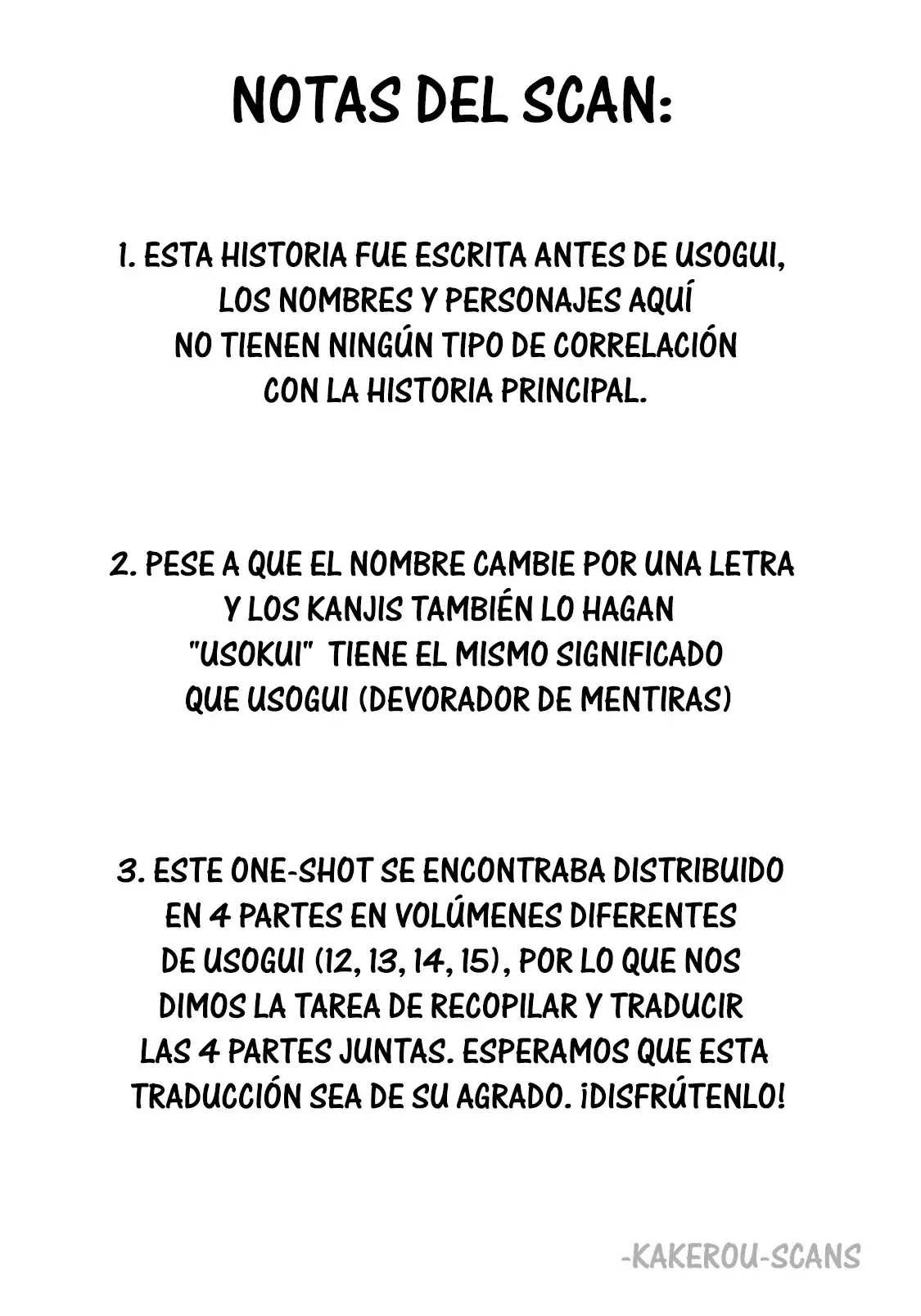 Usogui Capítulo 0 en Línea - página 1