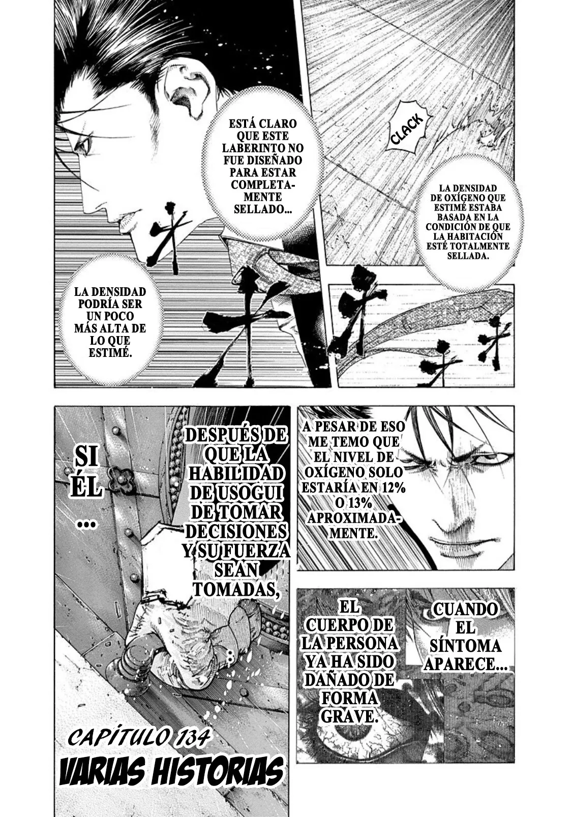 Usogui Capítulo 134 en Línea - página 1