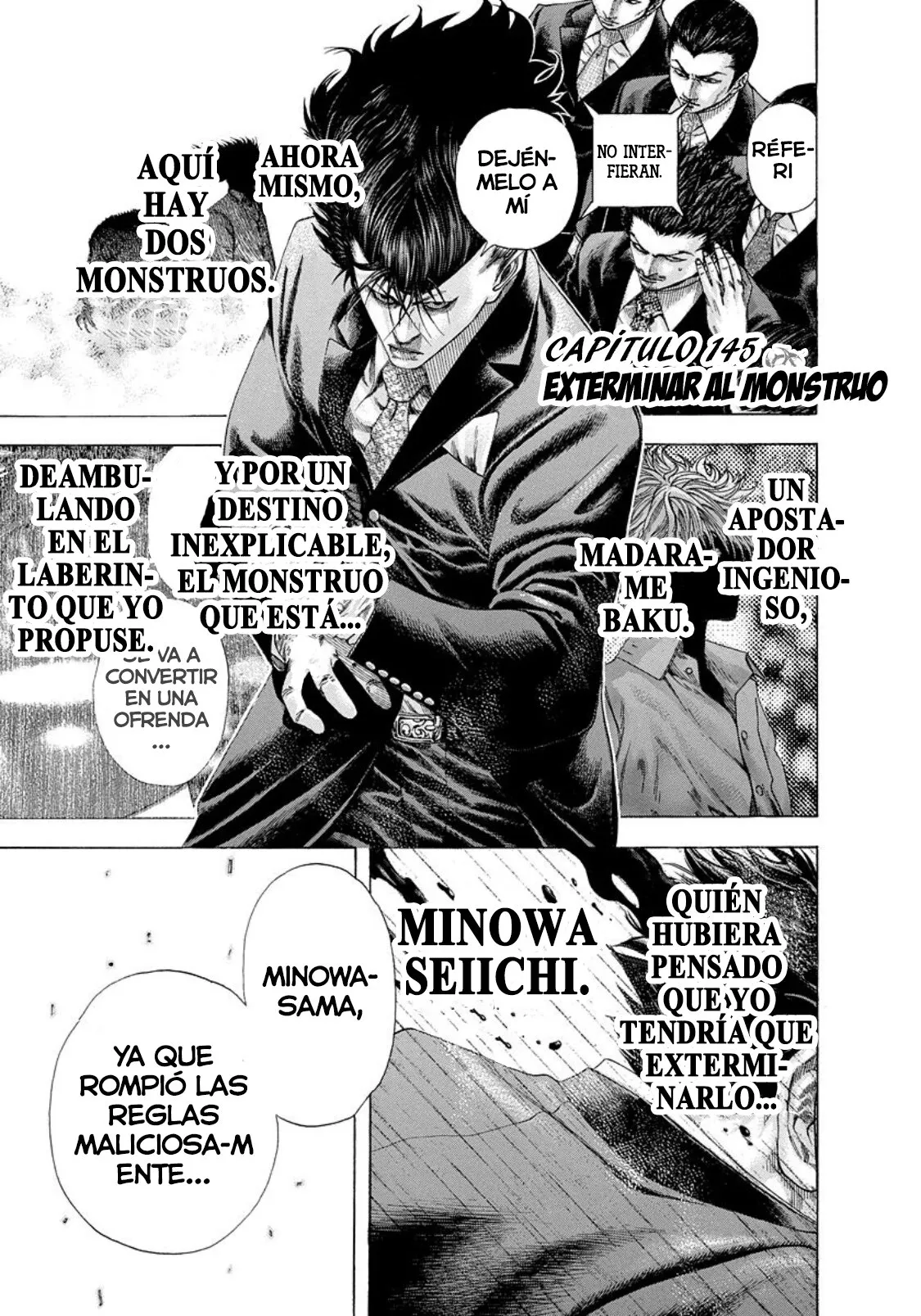 Usogui Capítulo 145 en Línea - página 1