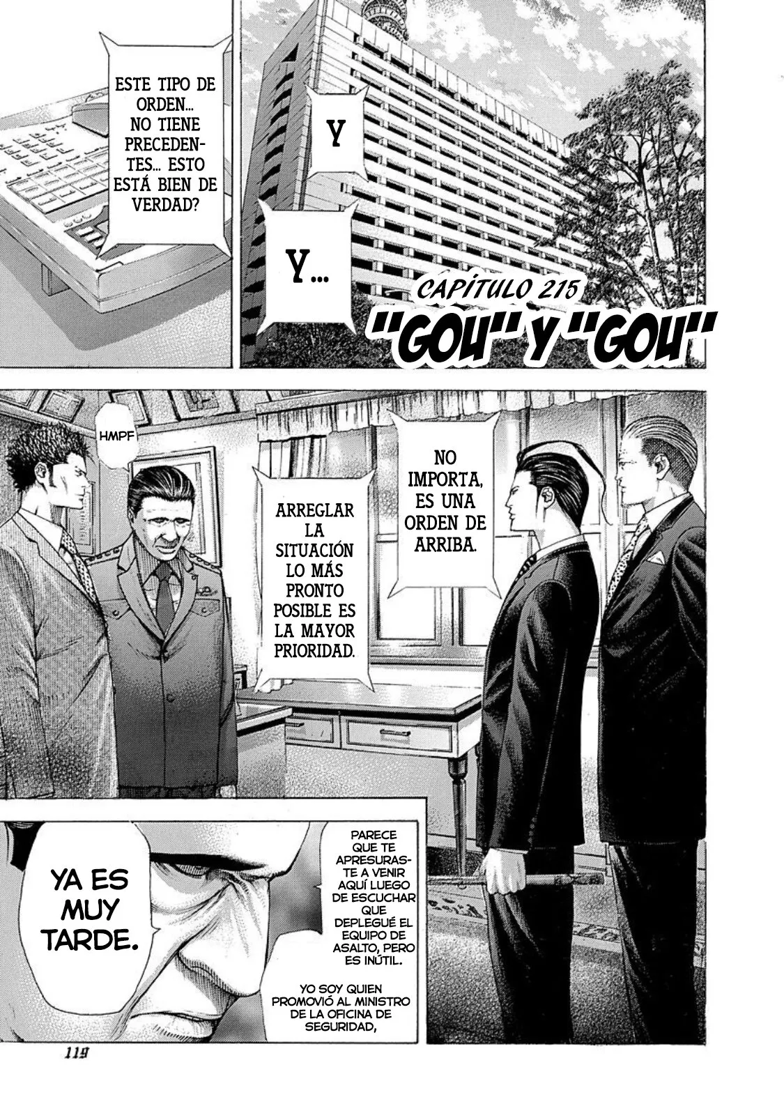 Usogui Capítulo 215 en Línea - página 1