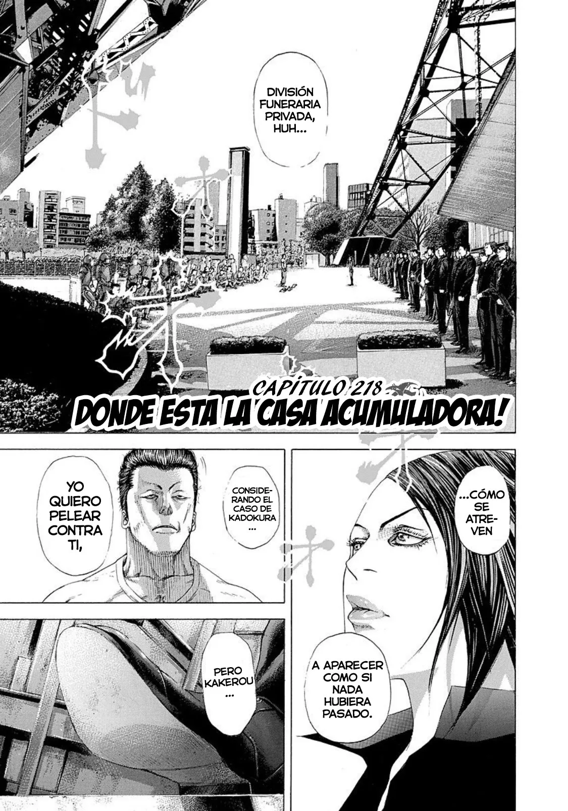 Usogui Capítulo 218 en Línea - página 1