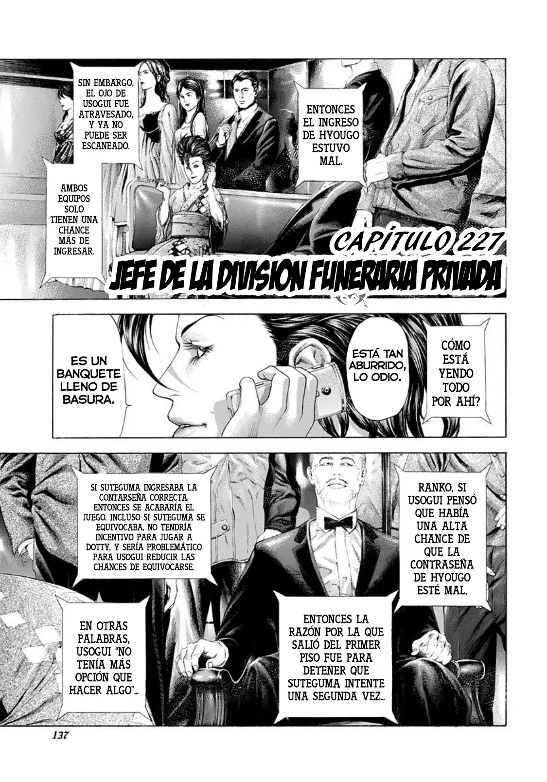 Usogui Capítulo 227 en Línea - página 1