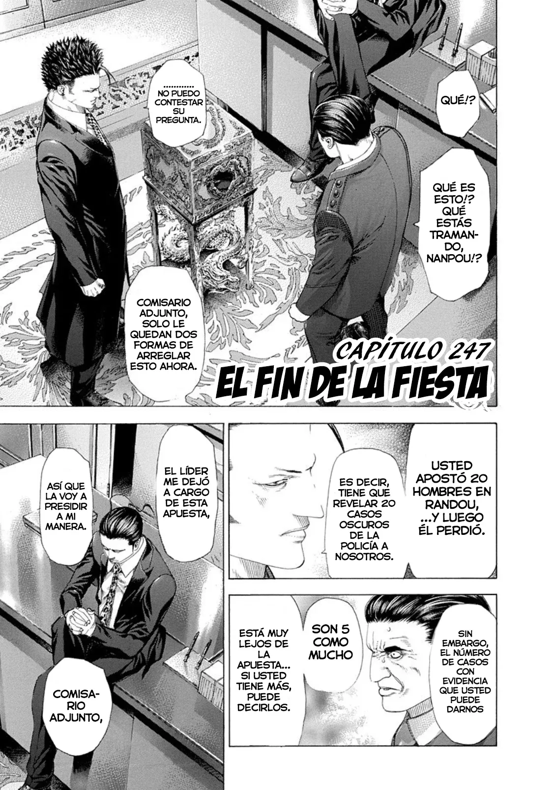 Usogui Capítulo 247 en Línea - página 1
