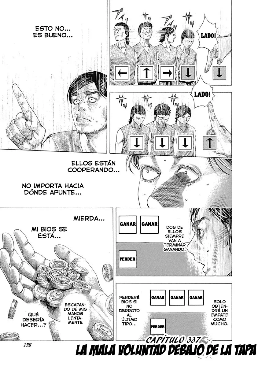 Usogui Capítulo 337 en Línea - página 1
