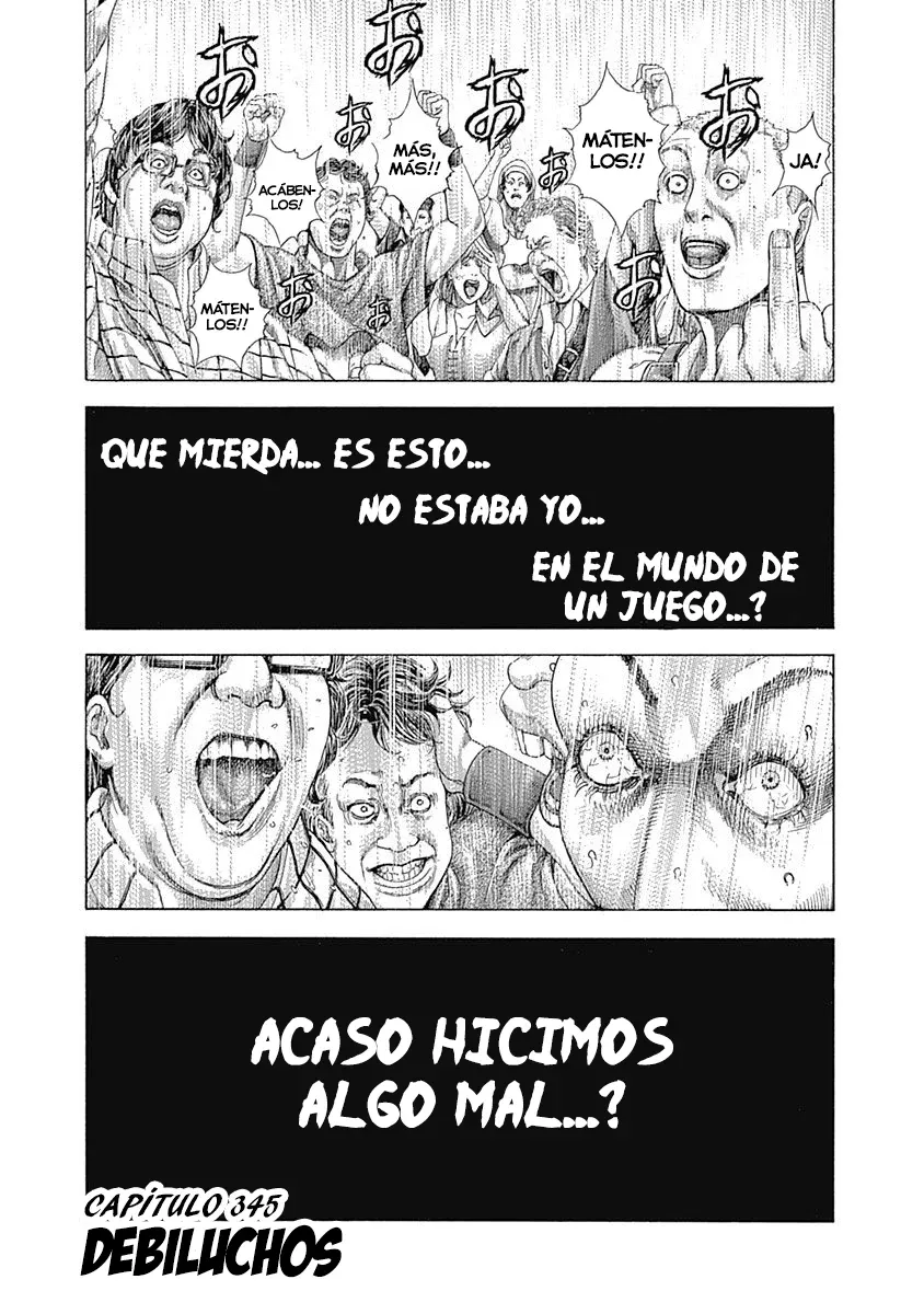 Usogui Capítulo 345 en Línea - página 1